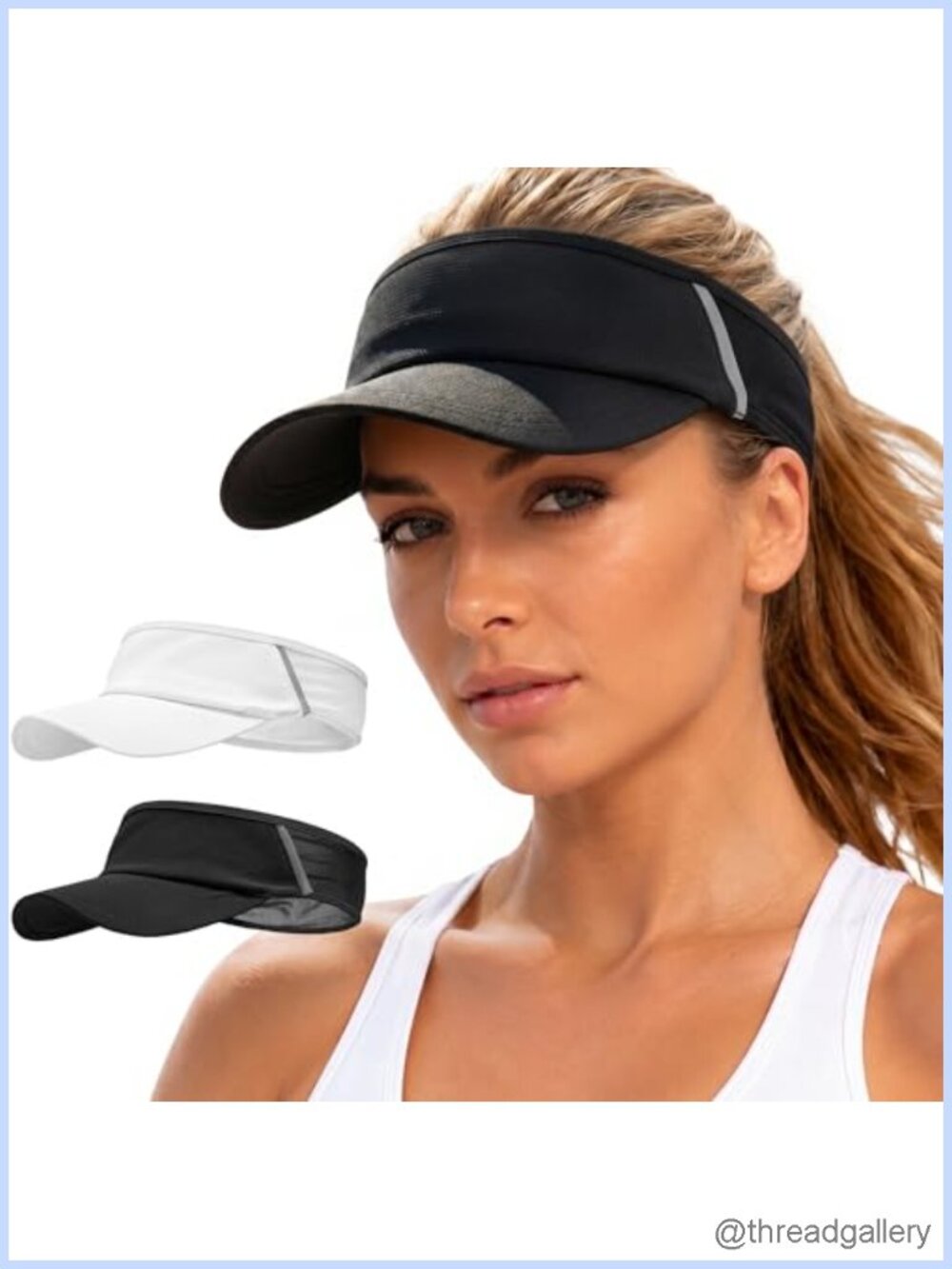 UV Protection Lightweight Sports Sun Visor Hat for Women Men